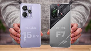 Realme 15 Pro Vs Poco F7 || Full Comparison ⚡ Which one is Best?