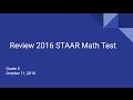 Analyzing Fifth Grade Math Assessments