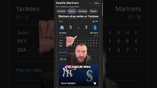 Mariners Late Comeback NOT ENOUGH in Series Finale vs Yankees