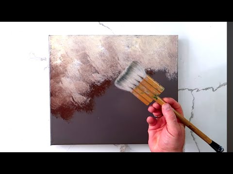 Misty Forest Path | Step by Step Acrylic Painting Techniques of Autumn Trail