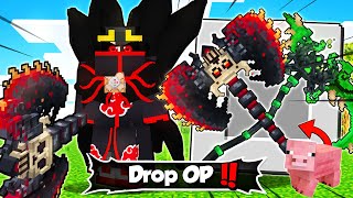 Gw Dan Temen Gw Dapetin Semua Senjata Legendaris di Minecraft Tapi Semua Mob Drop OP KEKUATAN NARUTO