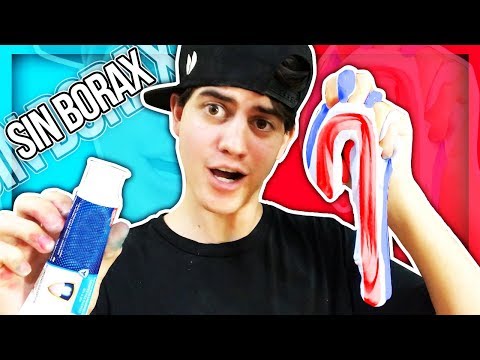 DIY SLIME CON PASTA DE DIENTES FACIL!! (sin borax ni resistol)
