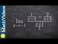 Understanding Limits and Least Common Denominators