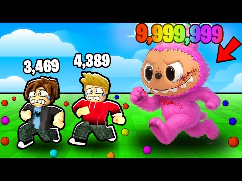 ROBLOX CHOP AND FROSTY BECOME THE LARGEST LABUBU CHALLENGE