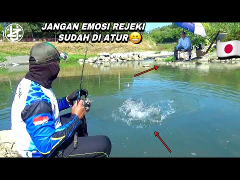 Emosi tuan rumah kalau Mancing dapat ikan sebesar ini