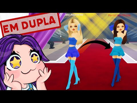 🤩SÓ PODE DESFILAR EM DUPLA no DRESS TO IMPRESS - Atualização