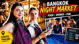 Bangkok Night Market Adventure — Food, Drinks & Thailand Nightlife