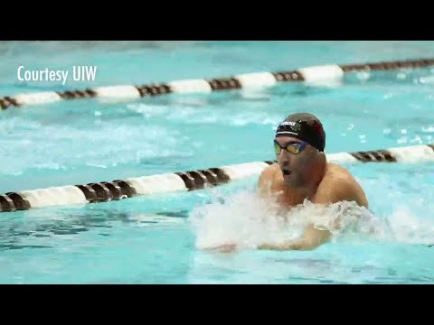 Panos Vlachogiannakos aiming to be UIW’s first NCAA Division I swimming qualifier