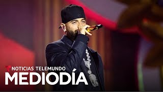 Maluma regaña a una fan que fue a uno de sus conciertos con un bebé de 1 año | Noticias Telemundo