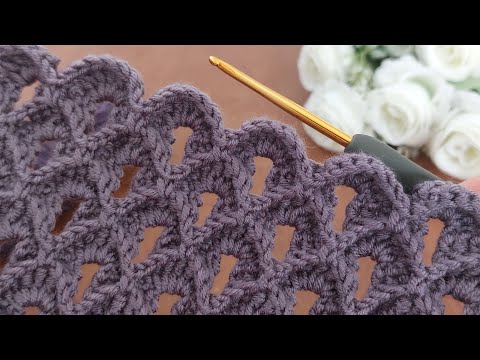 wow so good easy crochet ✅ for beginners it's a great crochet