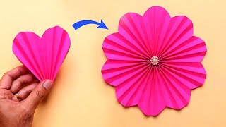 How to make paper flowers | Paper Flowers | Paper Craft #diy #paperflowers   #papercraft