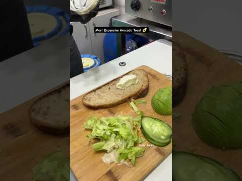 In Just 370/-  🙂 Healthy Avocado Toast !! #shorts