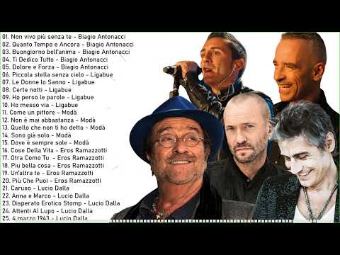 Le 100 migliori canzoni italiane più belle di sempre - Migliore musica italiana di tutti i tempi