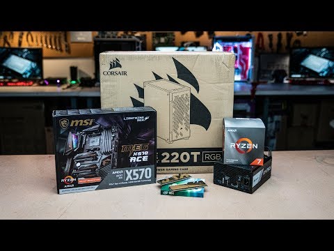 Watch us build an all AMD gaming PC!