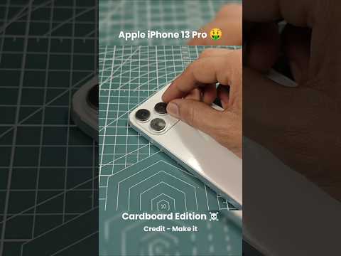 Apple Iphone 13 Pro 🔥 Cardboard | Not For Rich 🤑#iphone #shorts #iphone13pro
