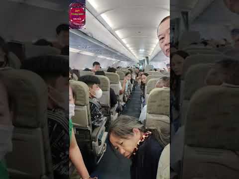 Một hành khách đột ngột t ử v o ng trên máy bay #tinnong #tintuc #news #giaitri #tintuc24h