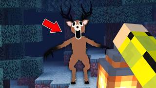 Я ПРИЗВАЛ ОЛЕНЯ 99 НОЧЕЙ В ЛЕСУ В СВОЕМ МИРЕ В МАЙНКРАФТ DEER 99 NIGHTS IN A FOREST MINECRAFT