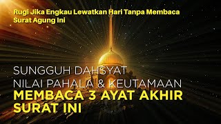 JANGAN LEWATKAN HARI TANPA DOA 70 RIBU MALAIKAT | KEAGUNGAN 3 AYAT AKHIR SURAT AL HASYR