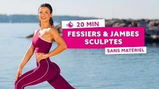 20MIN FESSIERS & JAMBES ! Sans matériel, toniques & bombés // Séance 5 : Back in Shape - Sissy Mua