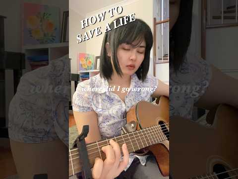 How to save a life (Acoustic Cover): The Fray, Guitar and Vocal