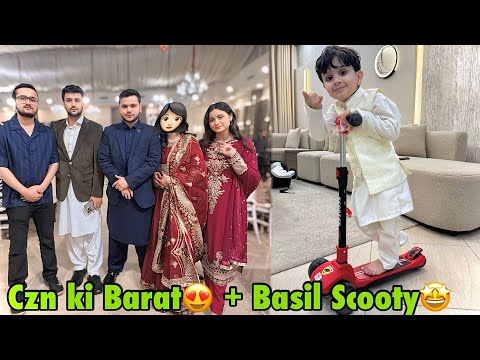 Phuppo ki Beti ki barat par Gaye😍 | basil ki eidi ke paiso se new scooty dila Di🤩