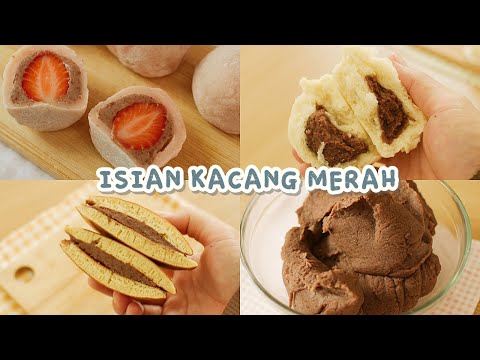 Resep ISIAN KACANG MERAH - LEMBUT Cocok Untuk Isian BAKPAU, MOCHI, ONDE-ONDE, ROTI dll.