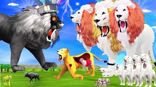 Top 03 Lion Amazing Hindi Moral Stories Collection Sher Ki Kahani - Hindi Kahaniya - Fairy Tales.