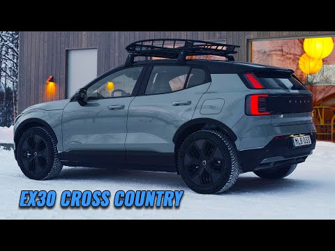 Meet The Volvo EX30 Cross Country: Adventure-Ready Electric SUV!