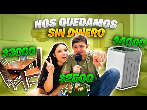 PRIMERAS COMPRAS PARA LA CASA 🏠 | *Nos quedamos sin dinero* 💰