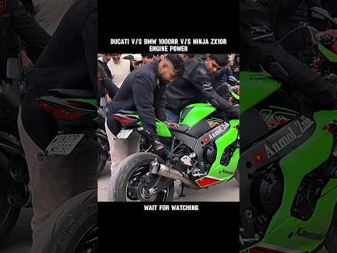ducati v/s bmw s1000rr v/s ninja zx10r engine power