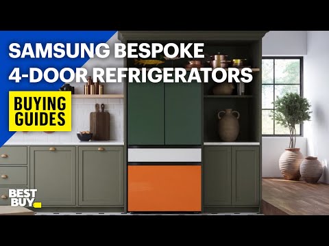 Samsung Bespoke 4-Door French Door Refrigerators – Buying Guides from Best Buy