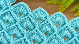 Easy and Beautiful Crochet Stitch | Step by Step Tutorial