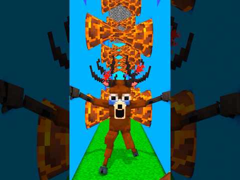 Italian Brainrot Family ESCAPES Lava Spikes! Save the Deer from 99 Nights in Forest or DIE