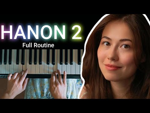 Easy Warm Up Routine that Everyone should do EVERYDAY - Hanon Exercise No.2