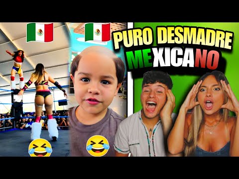 🇪🇸 ESPAÑOLES REACCIONAN a PURO DESM4DRE MEXICANO y VIDEOS de HUMOR en MÉXICO 🇲🇽😂 *MORIMOS de RISA*