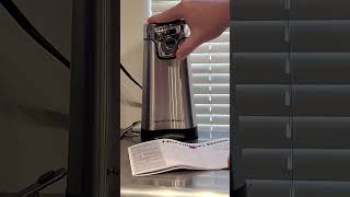 Hamilton Beach Sure Cut Stainless Steel color Can Electric Can Opener