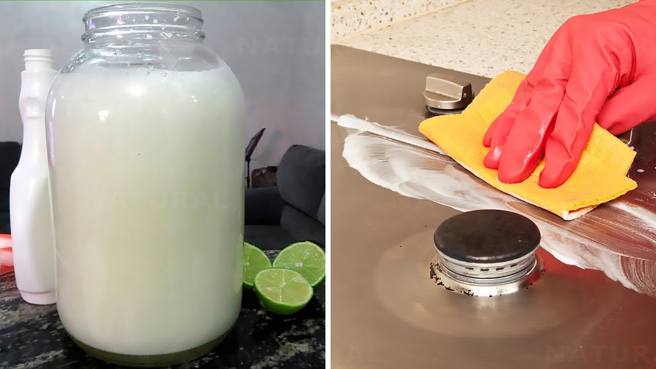 How to make a Natural Kitchen Degreaser