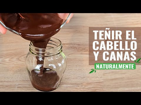 🤎 Teñir el cabello y cubrir las canas con un tinte natural de más de 100 años 🙌