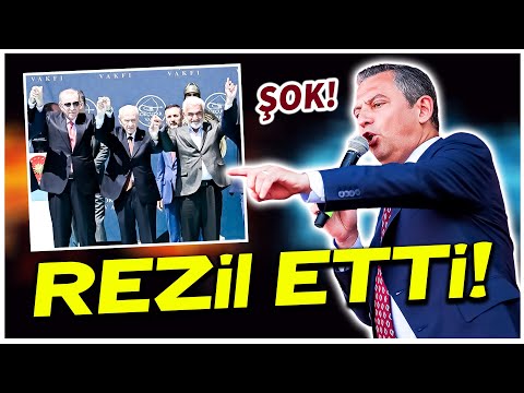 Özgür Özel Erdoğan ve Bahçeli'yi rezil etti! Konu: HÜDA PAR!