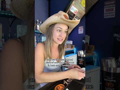 This is part 2. See previous video for part 1. Bar regular who always writes cash in the tip line