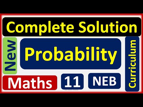 Probability#A complete Solution#Grade 11 Maths#New...