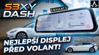 Enhance S3XY Dash - nejlepší displej pro Tesla Model 3 a Y 🔥. Unboxing a instalace 🛠️