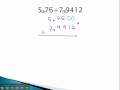 Decimals: Addition and Subtraction Techniques
