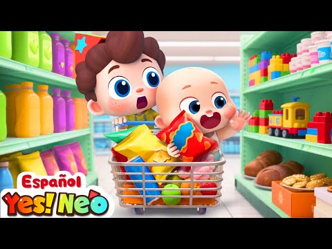 Perdido en el Supermercado | Yes! Neo | Canciones Infantiles | BabyBus Español