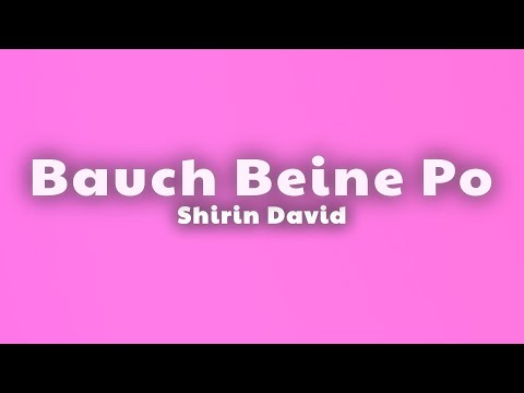 Shirin David - Bauch Beine Po (Lyrics)