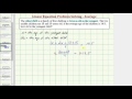 Isolating Variables and Age Relationships