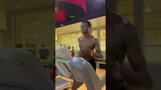 Having fun with treadmill workout #athlete #athletics #running #nohumanislimited #fyp #kenya