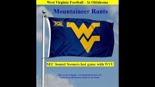 WVU Football - Mountaineers vs Oklahoma