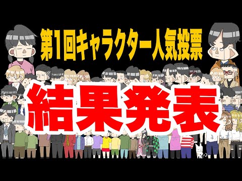 Ｂ級コメディ 第一回キャラクター人気投票 結果発表