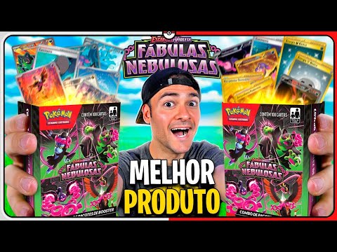 Abri o MELHOR PRODUTO de CARTA POKÉMON Fábulas Nebulosas (Combo de Pacote / Booster Box)